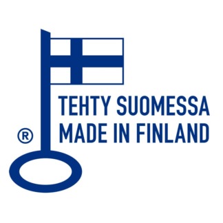 Tehty Suomessa -Avainlippumerkki.